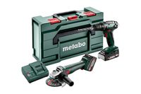 zestaw combo 18v bs18+w18 l9-125 1*2.0ah 1*4.0ah - me 685204500