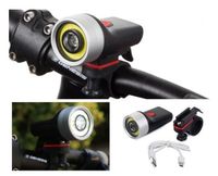 LAMPKA ROWER PRZÓD LAMPA LED COB USB 4 TRYBY ŚWIECENIA AKU