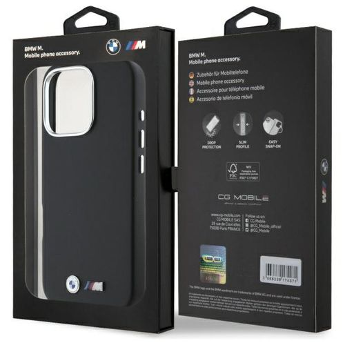 Etui BMW do iPhone 16 Pro 6.3"", Czarny na Arena.pl