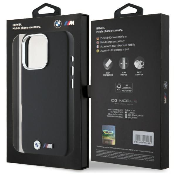 Etui BMW do iPhone 16 Pro 6.3"", Czarny zdjęcie 8