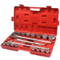 KLUCZE NASADOWE 3/4'' 12-KĄTNE 19-50mm ZESTAW KLUCZY NASADEK TIR MOCNE