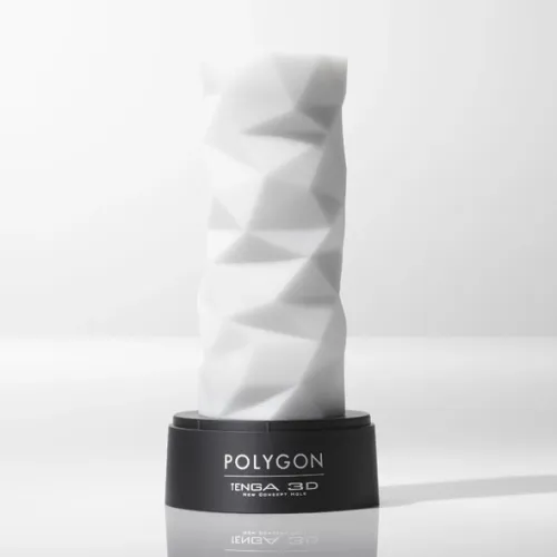 tenga sleeve 3d polygon - model intymny z geometryczną strukturą 15,6 cm na Arena.pl