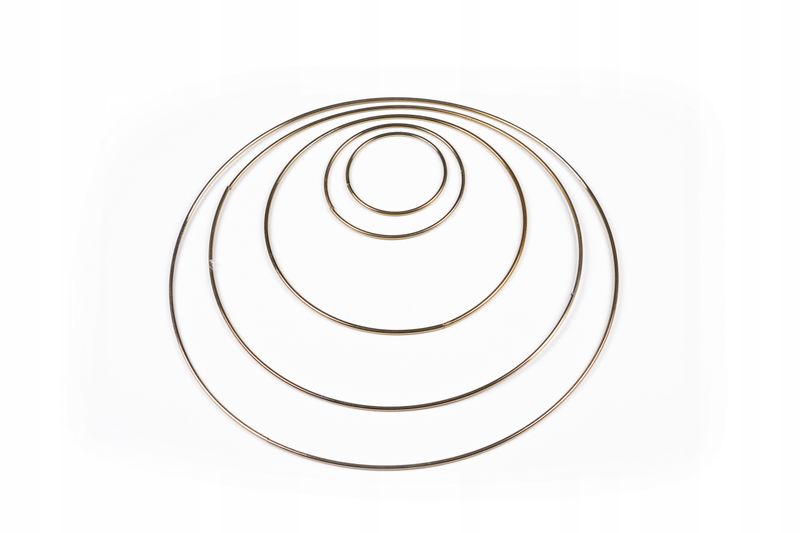 HIT obręcz ZŁOTA do łapacza snów 25 cm zdjęcie 4