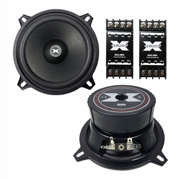 Głośniki Excursion 13cm 2 drożne 3 ohm 200W zdjęcie 1