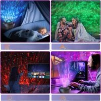 Projektor gwieździstego nieba lampka nocna LED dla dzieci dorosłych kosmos