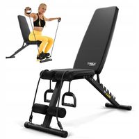 Ławka treningowa do ćwiczeń ławeczka regulowana składana Trex Sport