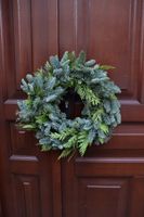 WIANEK Z NATURALNEJ JODŁY NOBILIS, 40CM, stroik, Boże Narodzenie