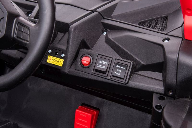 Auto Na Akumulator YSA036 Czerwone 4x4 zdjęcie 10