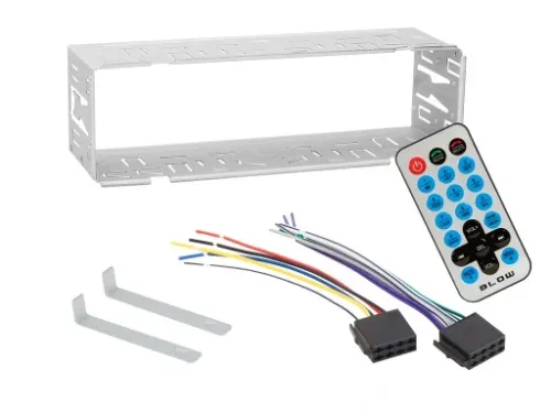 RADIO SAMOCHODOWE 1-DIN BLUETOOTH USB SD RDS MIKROFON PILOT BATERIA ZESTAW na Arena.pl