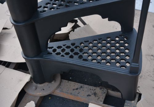 SCHODY KRĘCONE FI 1,00 M - WZÓR NR 3 - 1 TRALKA NA STOPNIU na Arena.pl