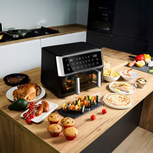 Frytkownica beztłuszczowa Dwukomorowa 10L Air Fryer Yoer 2850W 10 na Arena.pl