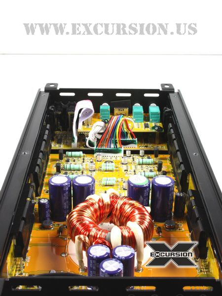 Wzmacniacz Excursion 4 kanały Mostek 500W zdjęcie 3