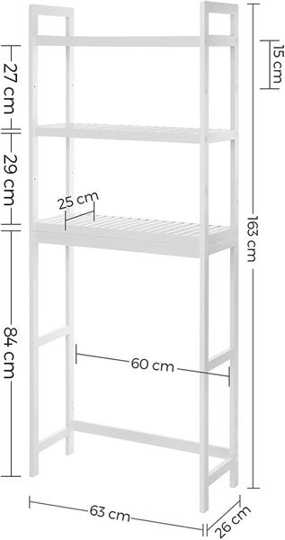 Szafka Łazienkowa - BTS01WT zdjęcie 3