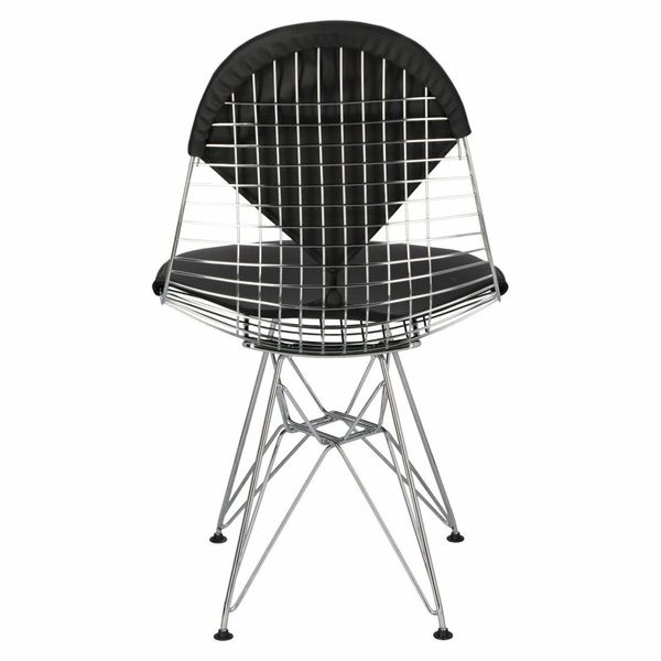 Krzesło Net double czarna poduszka zdjęcie 7