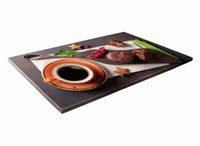 SZKLANA DESKA KUCHENNA 30x20 368a Kawa i ciastko