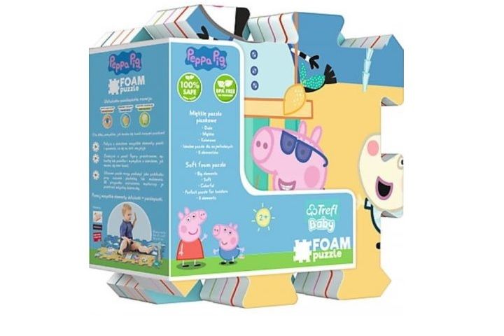 TREFL Puzzlopianka Uklad.Peppa Pig Summer 61336 zdjęcie 1