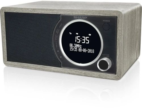 Radio cyfrowe SHARP DR-450(GR) Szary Bluetooth na Arena.pl
