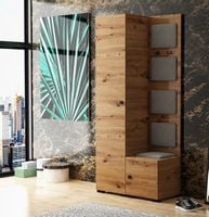 Garderoba C11+12 - 3 KOLORY 90cm, wieszaki