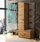 Garderoba C11+12 - 3 KOLORY 90cm, wieszaki