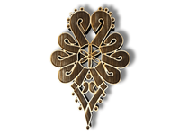 Parzenica góralska drewniany dekor ozdoba domku góralskiego 20cm