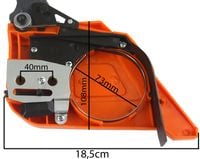 OSŁONA Z HAMULCEM PILARKI CS-58T DEMON