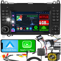 RADIO do MERCEDES W906 SPRINTER W169 W245 W639 VITO VIANO CarPlay Android