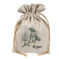 Ekologiczny Woreczek Lniany na Koper - Idealny na Zioła
