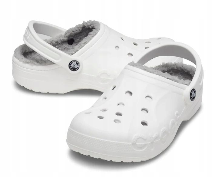 Crocs Męskie Buty Ocieplane Chodaki Klapki Baya Lined 205969 Clog 46-47 zdjęcie 1
