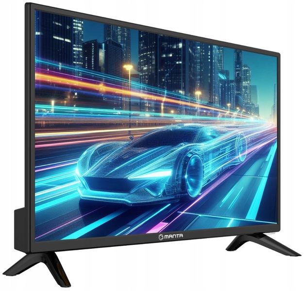 Telewizor 24 cale TV przenośny HD LED tuner dekoder DVBT2 USB 12V zdjęcie 9