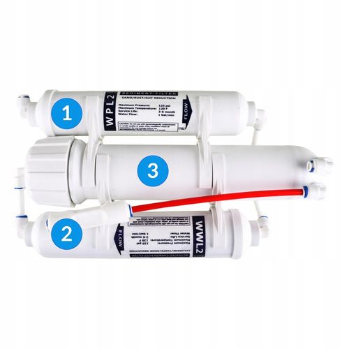 FILTR RO3 OSMOZA AKWARYSTYCZNA 75 GPD RO 3 KOMPLET na Arena.pl