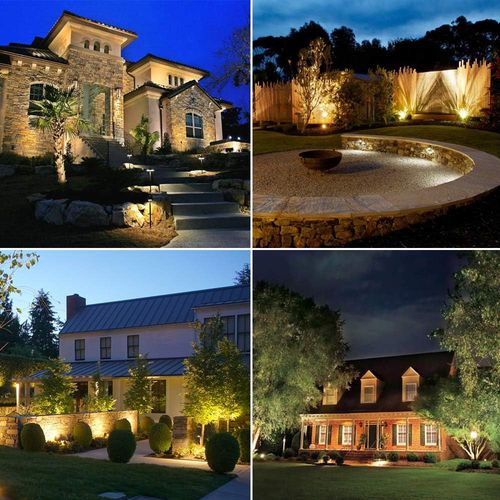 Oprawa wpuszczana do ogrodu Dailyart 3W ciepła biała IP65 4 szt POWYSTAWOWY na Arena.pl