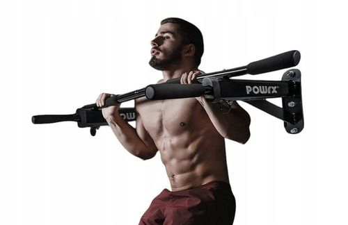 Wielofunkcyjny drążek do podciągania ćwiczeń do ściany 6 uchwytów na Arena.pl