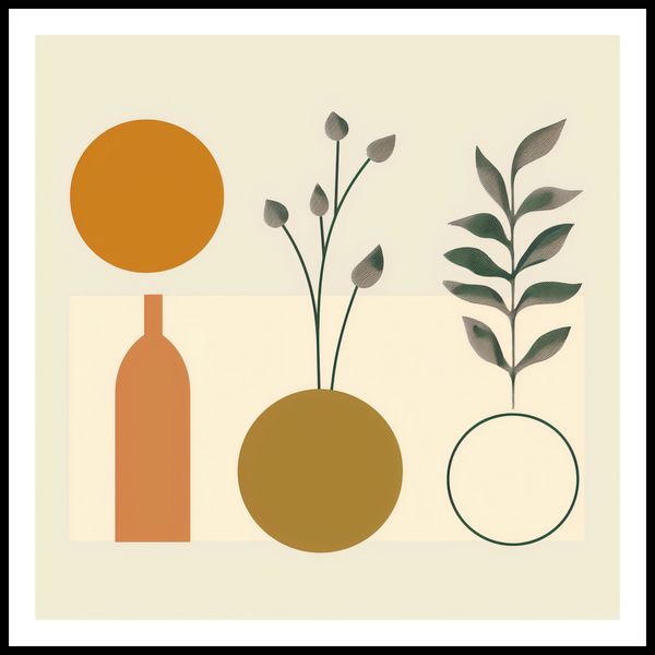 Plakat 100x100cm Symfonia Równowagi zdjęcie 3