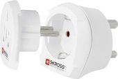 Adapter podróżny SKROSS z Polski do Indii + adapter Świat do Polski