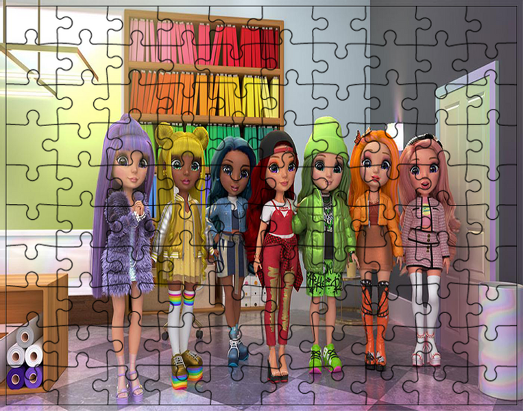 Puzzle Rainbow High zdjęcie 1