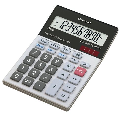 Kalkulator biurowy Sharp SH-ELM711GGY na Arena.pl