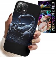 ETUI DO XIAOMI MI 11 LITE - SKORPION, SKORPIONY + FOLIA HYDROŻELOWA