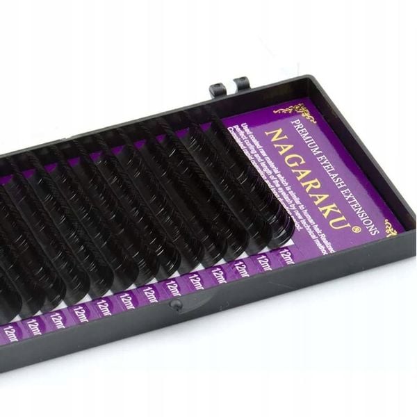 Rzęsy Nagaraku Mink C 0,07 11 mm 16 pasków czarne zdjęcie 2