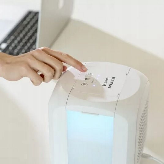 PRZENOŚNY KLIMATYZATOR NAWILŻACZ Powietrza WENTYLATOR LAMPKA 7 KOLORÓW LED zdjęcie 7