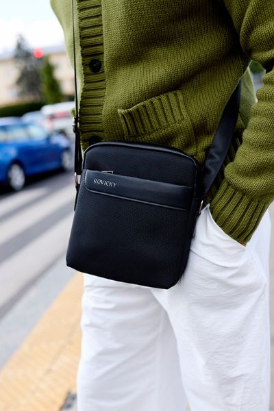torba męska pu r-1002-6786 black zdjęcie 8