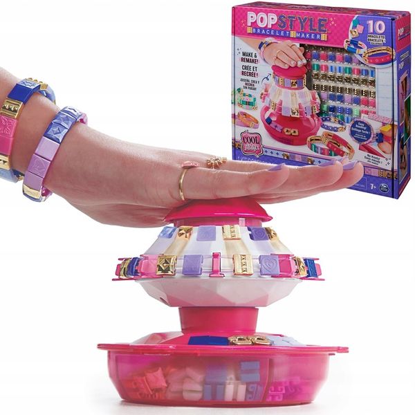 COOL MAKER POPSTYLE ZESTAW DO ROBIENIA BRANSOLETEK zdjęcie 1