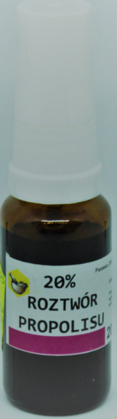 20% Roztwór propolisu atomizer 20g zdjęcie 1