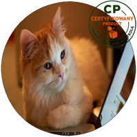 Opłatek na tort Koty