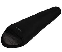 Śpiwór Vello 80 mumia z kapturem czarny Campus L