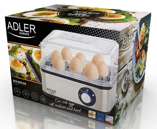 Jajowar Automatyczny Do 8 Jajek 800W Adler Ad4486 na Arena.pl