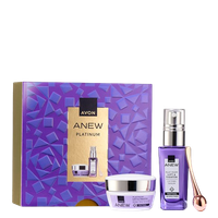 Avon Anew Platinum Zestaw upominkowy w pudełku
