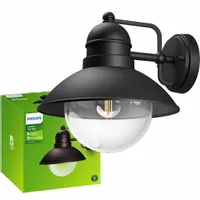Lampa Ogrodowa LED Kinkiet Elewacyjny HOVERFLY E27 IP44 Latarnia PHILIPS