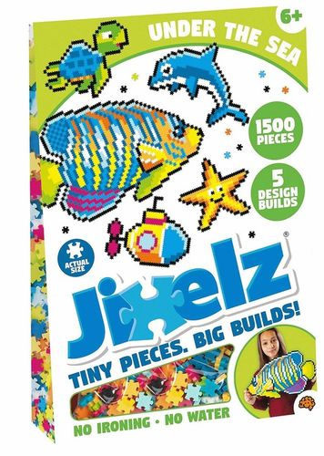 Puzzelki Pixelki Jixelz. Pod Wodą. 1500 elementów na Arena.pl