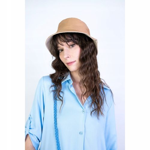 HIT! Kapelusz Double bucket bawełna cz23103-12 na Arena.pl