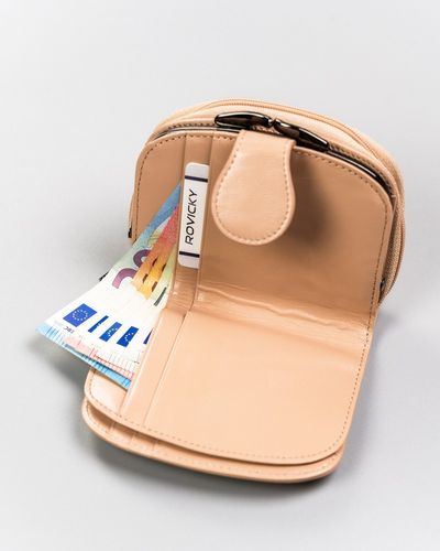 portfel damski skórzany 43972-cis-3320 beige na Arena.pl